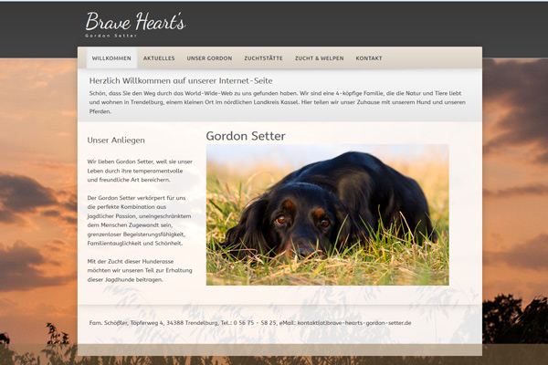 hunde homepage